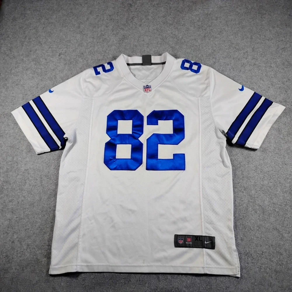 Nike Dallas Cowboys Jason Witten 82 NFL On Field Jersey White Mens XL